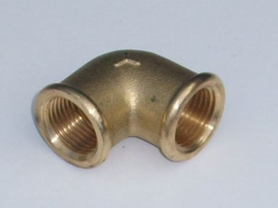 3/4 Brass elbow