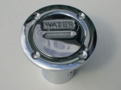 Chrome water filler