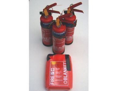 Fire Extinguisher set