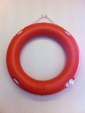 Orange life ring